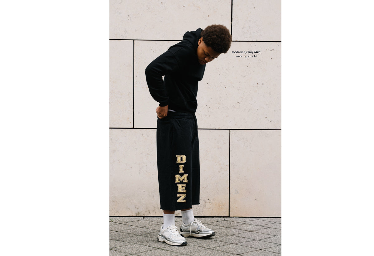 3/4 „Dimez“ Shorts Black