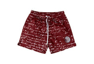Red font short