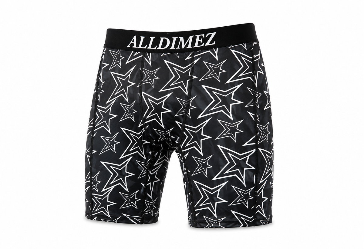 Star Black Compression underwear