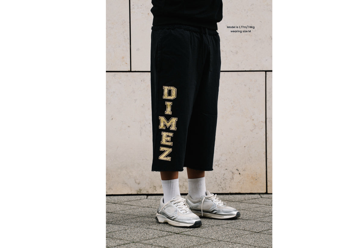 3/4 „Dimez“ Shorts Black