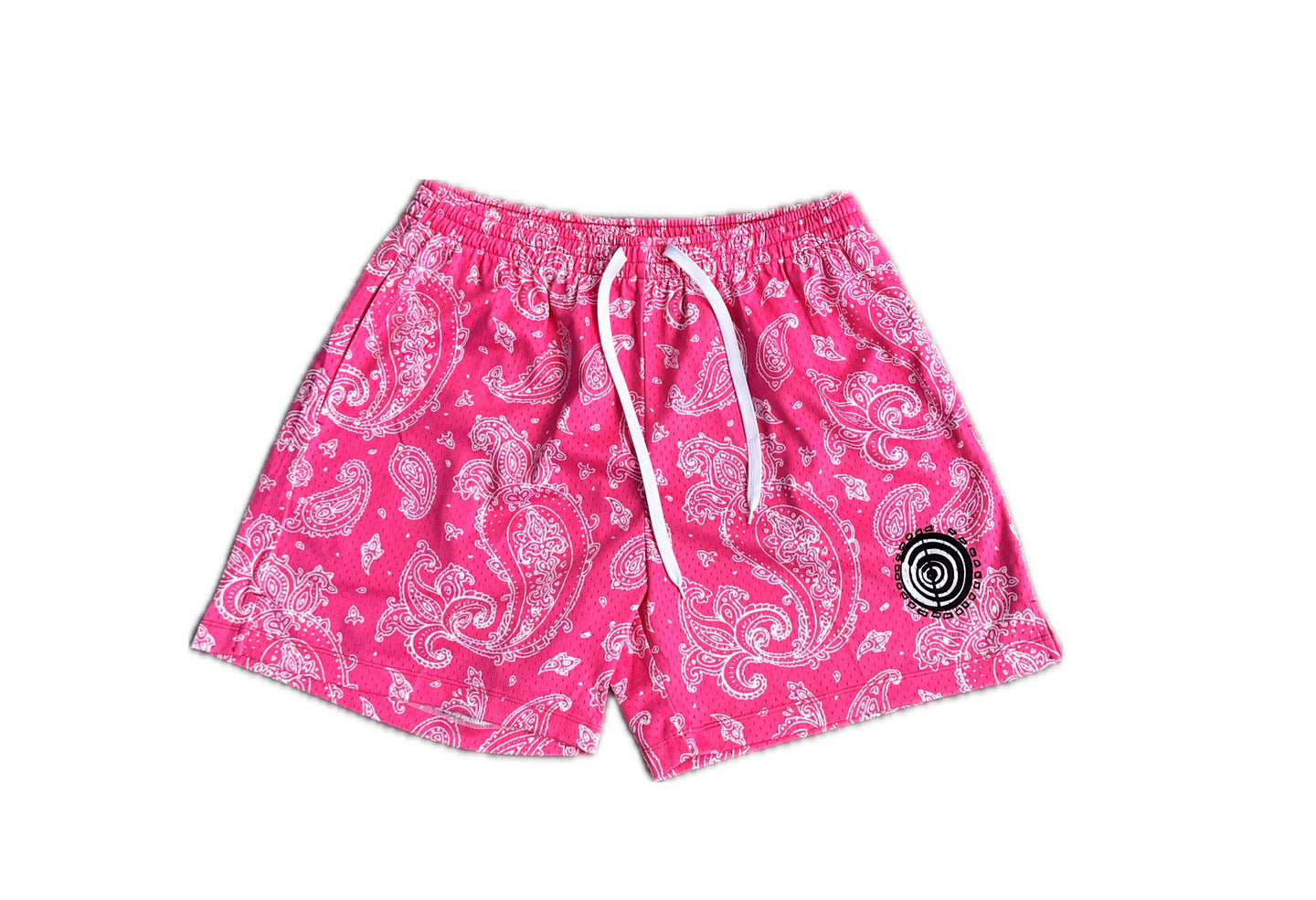 Pink paisley short