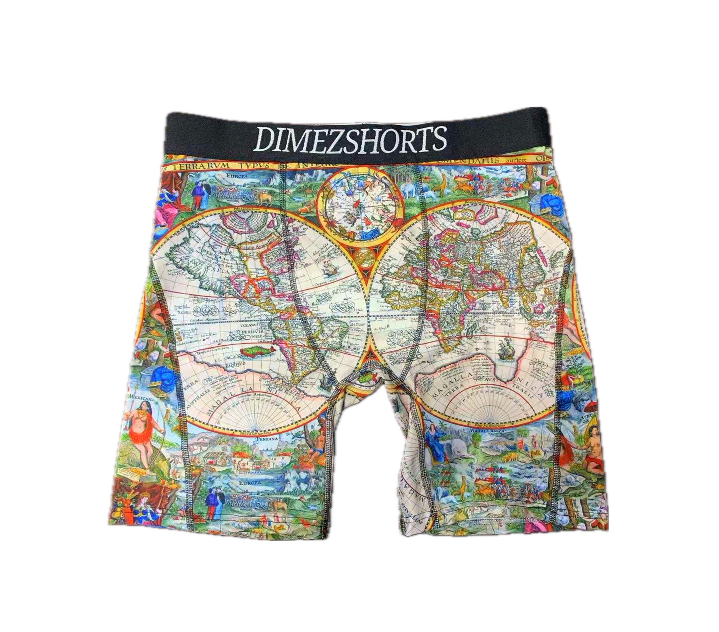 Map Compression Underwear