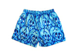 Blue skull short