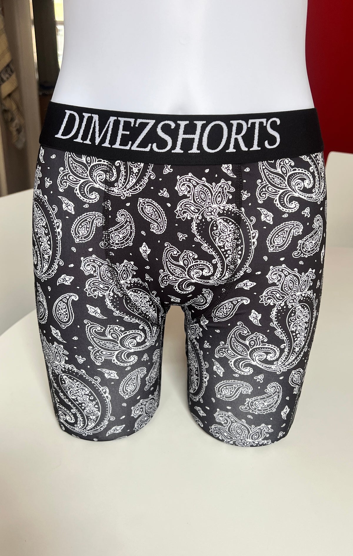 Paisley black compression Underwear
