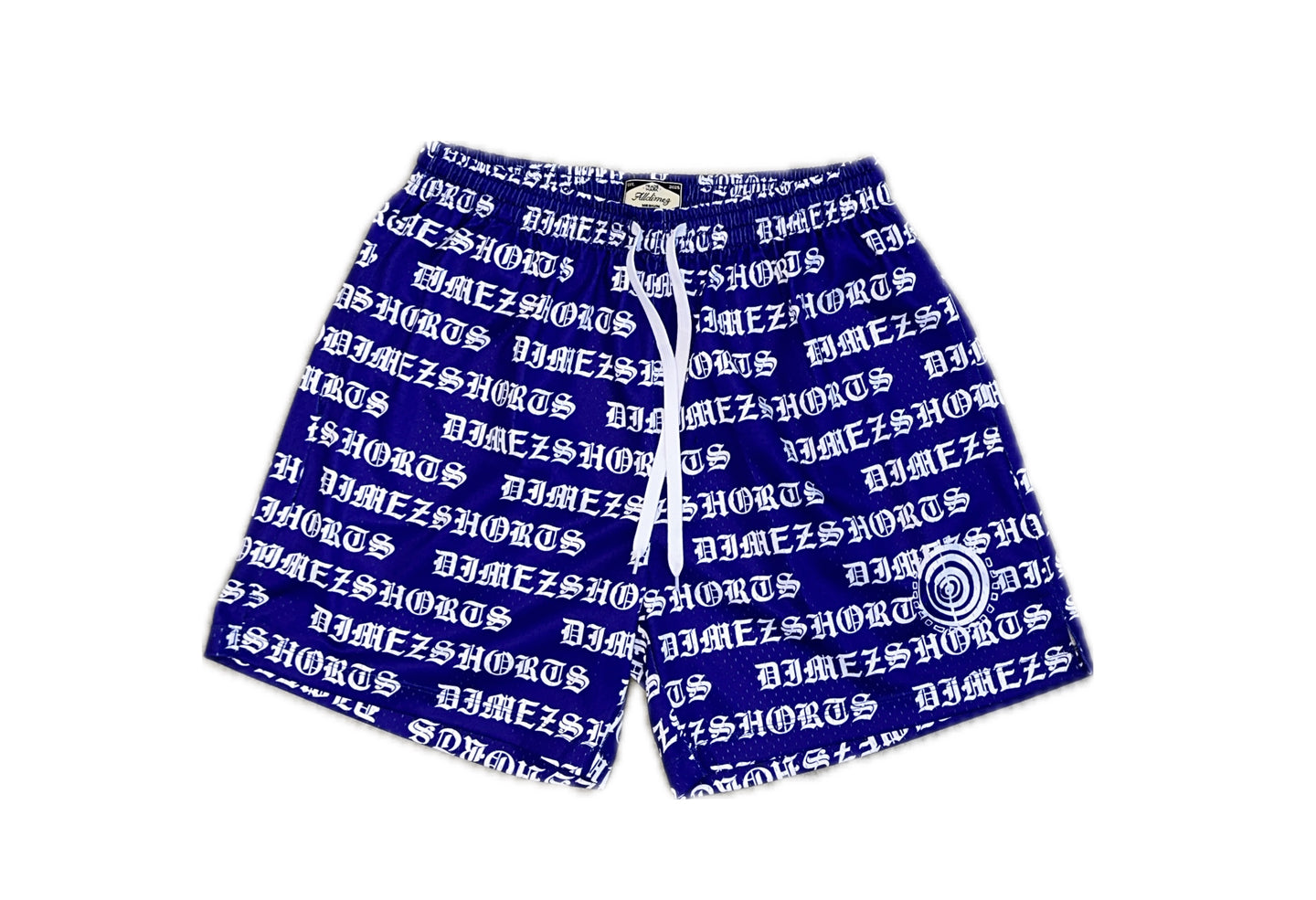 Blue font short