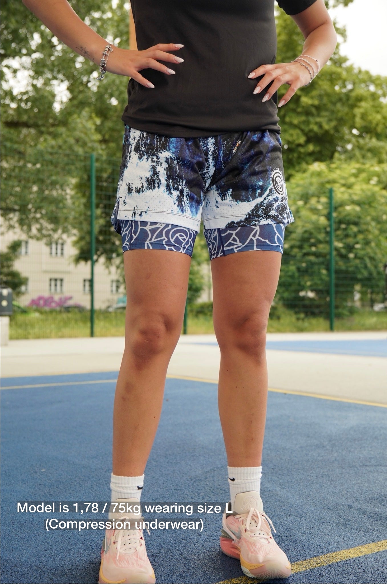Blue rose Compression underwear