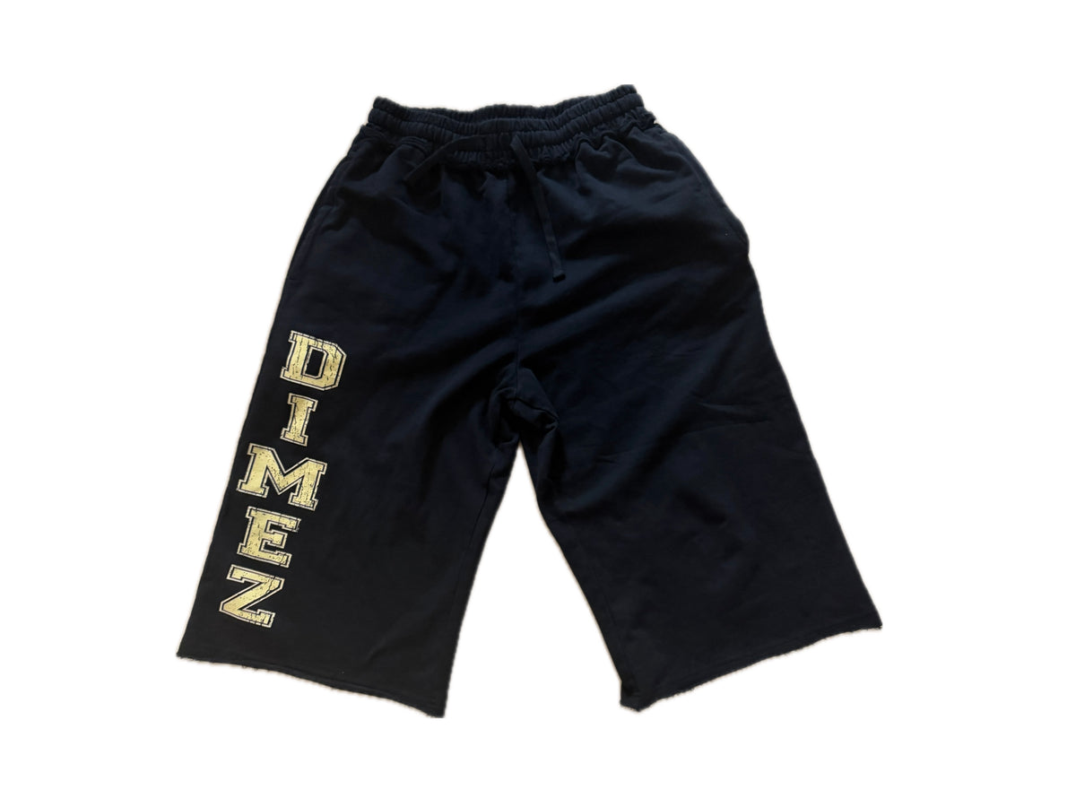 3/4 „Dimez“ Shorts Black